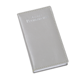 Agenda Permanente de Bolso Capa Lisa Marfim
