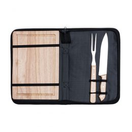 Kit Churrasco 2 Peças com Tábua 13788