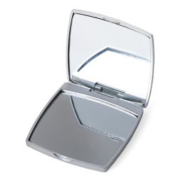 Espelho Plástico Duplo Sem Aumento 18607