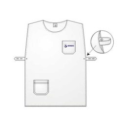 Avental Duplo Masculino com Botão