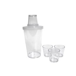 Kit Caipirinha 750ml com Três Copo Shot Natural LT-487