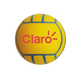 Bolinha Anti Stress vinil Oca c/ Pintura Vôlei MAR17