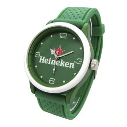 Relógio de Pulso Personalizado para Brinde Linha Color EST-CG1010AWPBBLGREE