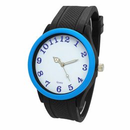 Relógio de Pulso Personalizado para Brinde Linha Color EST-CPF1010ABPBCP