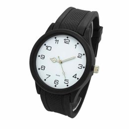 Relógio de Pulso Personalizado para Brinde Linha Black EST-CPF1010PBCP