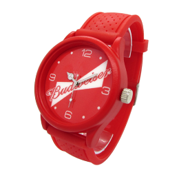 Relógio de Pulso Personalizado para Brinde Linha Color EST-CRED1010PBBRED