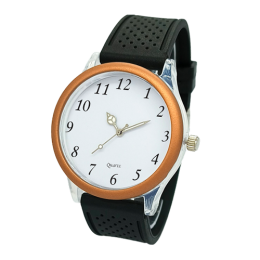 Relógio de Pulso Personalizado para Brinde Linha Cristal EST-CT1010ABRPBBLP