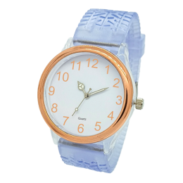 Relógio de Pulso Personalizado para Brinde Linha Cristal EST-CT1010AROSEPBT