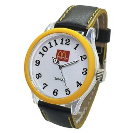 Relógio de Pulso Personalizado para Brinde Linha Cristal EST-CT1010AYPCM