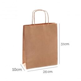 Sacola em Papel Kraft CY-35