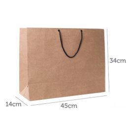 Sacola em Papel Kraft Pardo CY-09