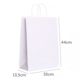 Sacola em Papel Branco CY-42