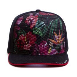 Boné 06 Gomos Aba Reta Confeccionado em Sarja 100% bone21186