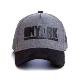 Boné Americano Infantil Aba Curva Confeccionado em Sarja Mescla bone23147