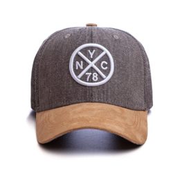 Boné Modelo 06 Gomos Aba Curva Confeccionado em Sarja bone23562