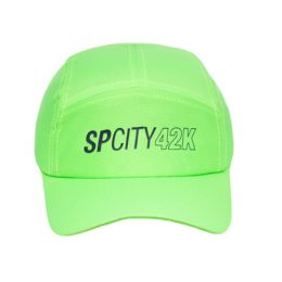 Boné Esportivo Confeccionado em Tecido Dry Verde Fluor bone23829