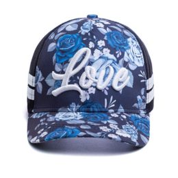 Boné Trucker Aba Curva Confeccionado em Microfibra Sublimada + Tela bone26128
