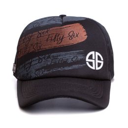 Boné Americano Aba Curva Confeccionado em Helanca + Tela bone26701