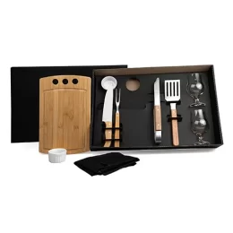 Kit para Churrasco / Hambúrguer / Cerveja 10 Pçs SMKT-90254