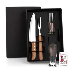 Kit de Copos e Facas 5 Pçs SMKT-9040W