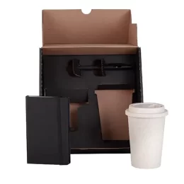 Kit Copo, Caneta e Caderneta 3 Pçs SMKT-9043F