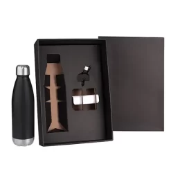 Kit Garrafa e Carregador Portátil 2 Pçs SMKT-9046U