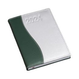 Agenda Diária Capa Metalizada ´S´ Verde LG152L