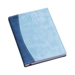 Agenda Diária Capa Estampada Azul LG172L