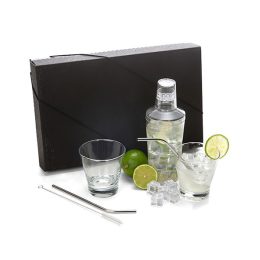 Kit Para Drinks com Coqueteleira 6 Pçs SMKT-90172
