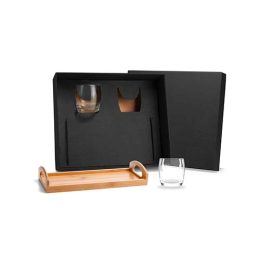 Kit Whisky c/ Bandeja e Copos SMKT-90084