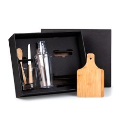 Kit para Caipirinha com Coqueteleira 5 Pçs SMKT-90175