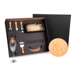Kit Queijo e Champagne 6 Pçs SMKT-90025