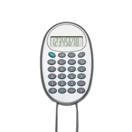 Calculadora Oval de 8 Dígitos com Cordão