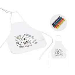 Avental Infantil para Colorir SP59834
