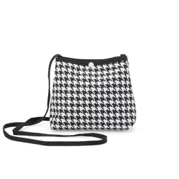 Mini Bolsa Transversal em Algodão 08055