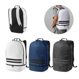 Mochila em 290T Poliéster Reciclado em Sarja com Forro em 210D Poliéster Reciclado SP92334