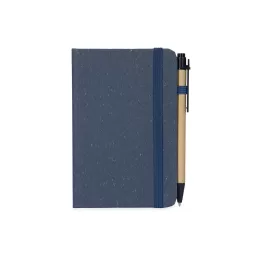 Caderneta Palha de Trigo com Caneta 08288