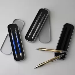 Conjunto Caneta e Lapiseira Metal 06078